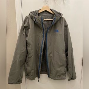 North Face Men’s Rain Jacket (Hyvent Flashdry) - Large
